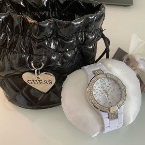 Women’s Guess White Watch